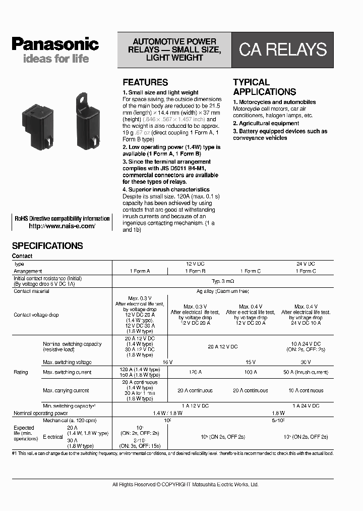 CA1A-12V-A-5_6740472.PDF Datasheet