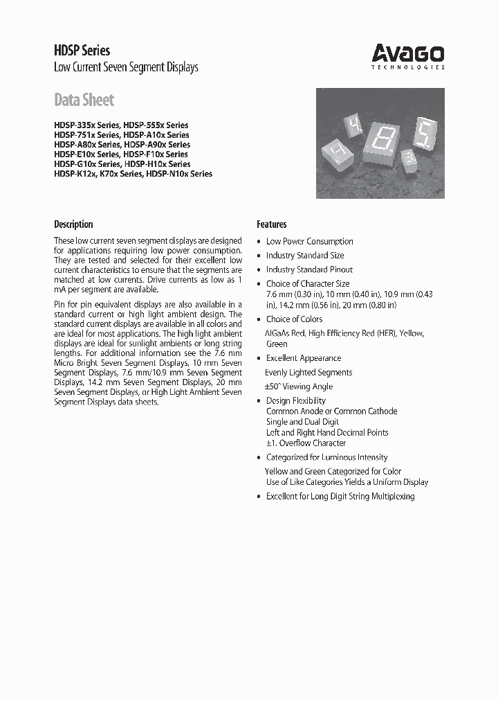 HDSP-3350-00000_6729182.PDF Datasheet