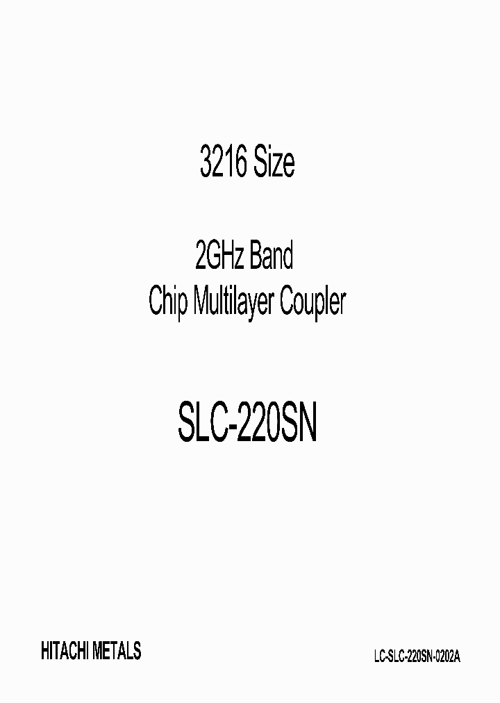 HITACHIMETALSLTD-SLC-220SN_6740639.PDF Datasheet