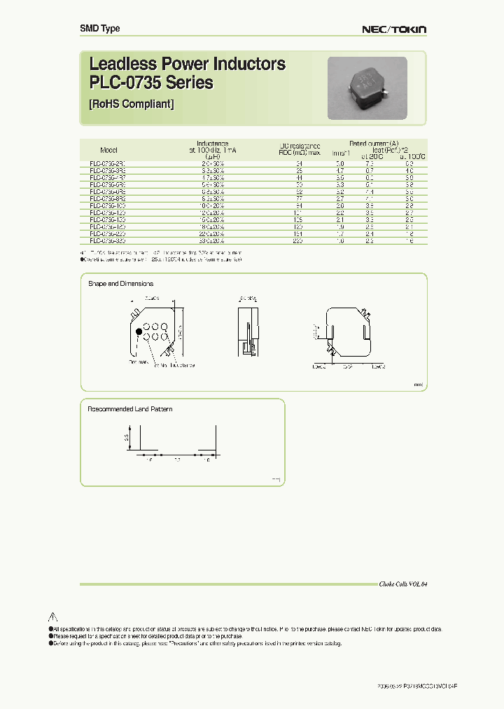 PLC-0735-120_6740531.PDF Datasheet