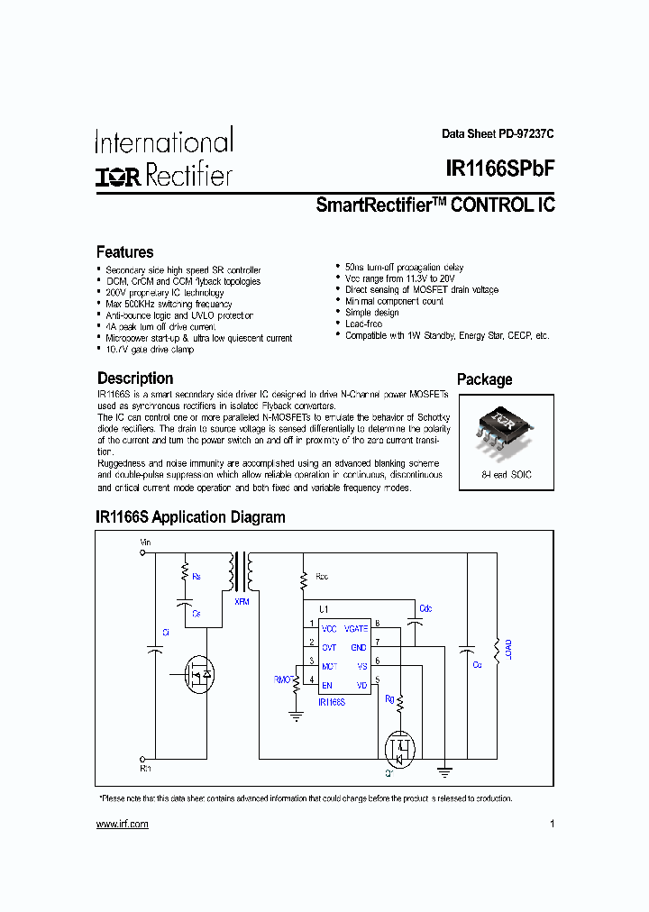 IR1166STRPBF_6937462.PDF Datasheet