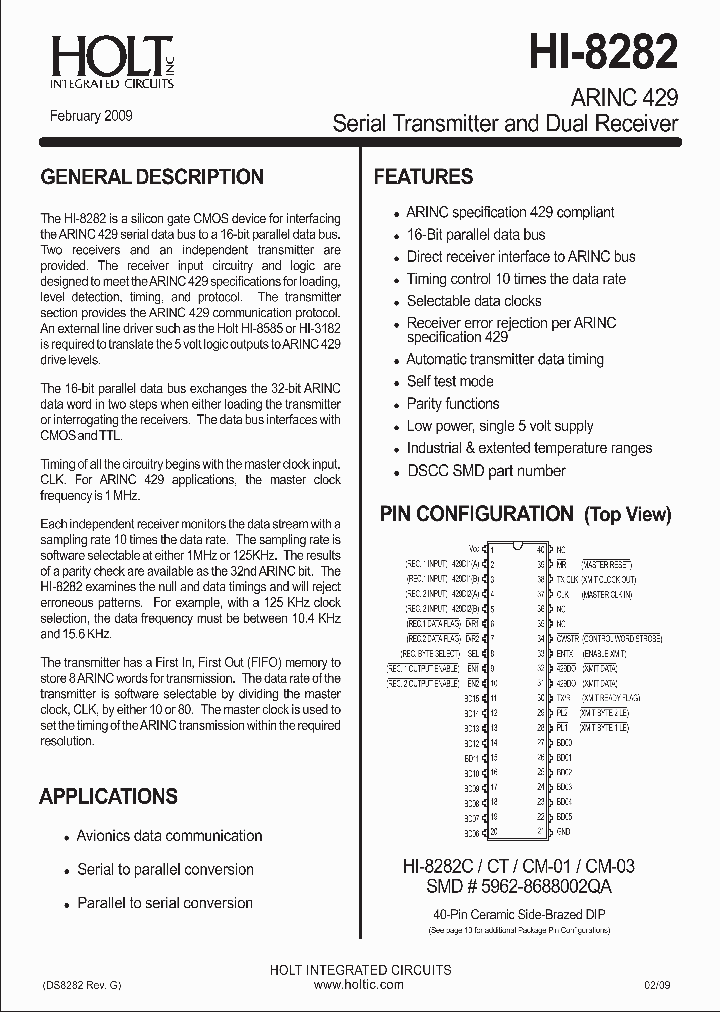 HOLTINTEGRATEDCIRCUITSINC-HI-8282JTF-44_6744897.PDF Datasheet