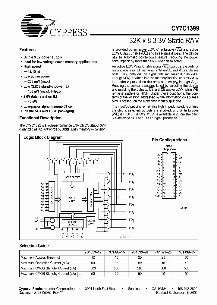 CY7C1399-15VC_6747928.PDF Datasheet