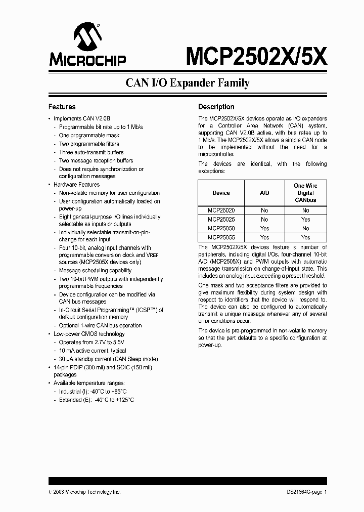 MCP25020-ISL_6744796.PDF Datasheet