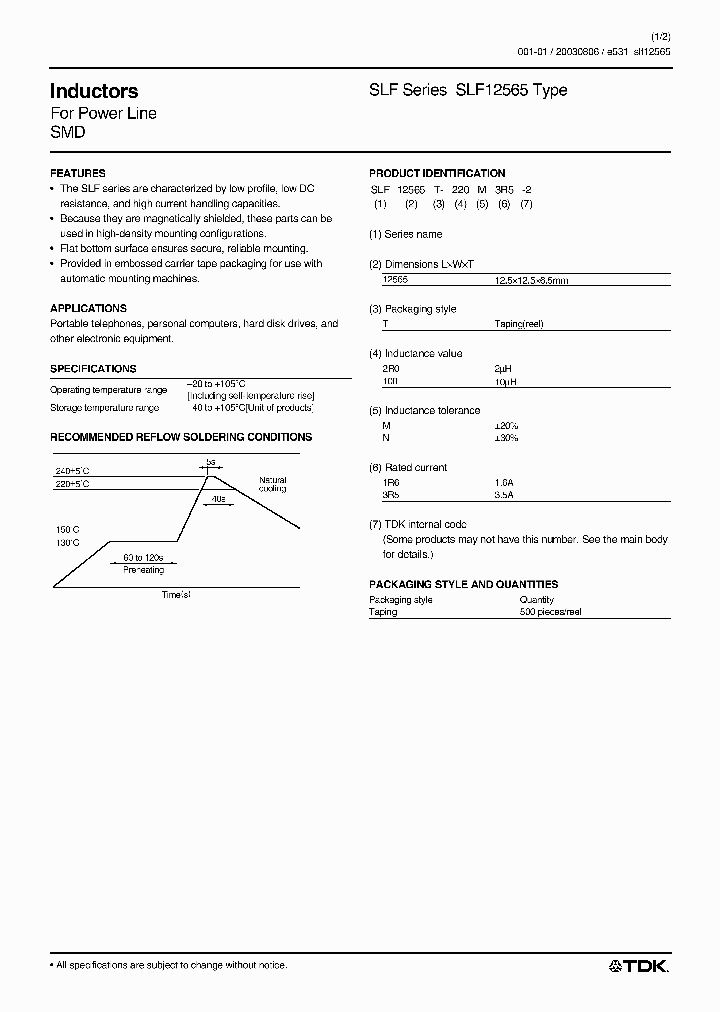 SLF12565T-100M4R8_6744052.PDF Datasheet