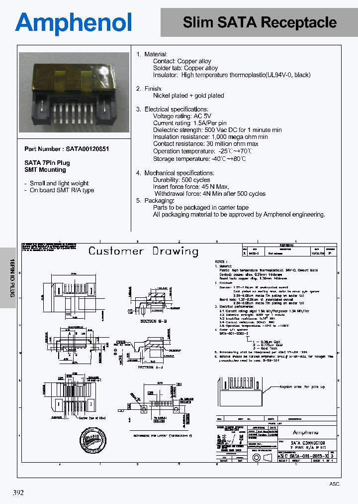 SATA-001-2085-3_6749326.PDF Datasheet