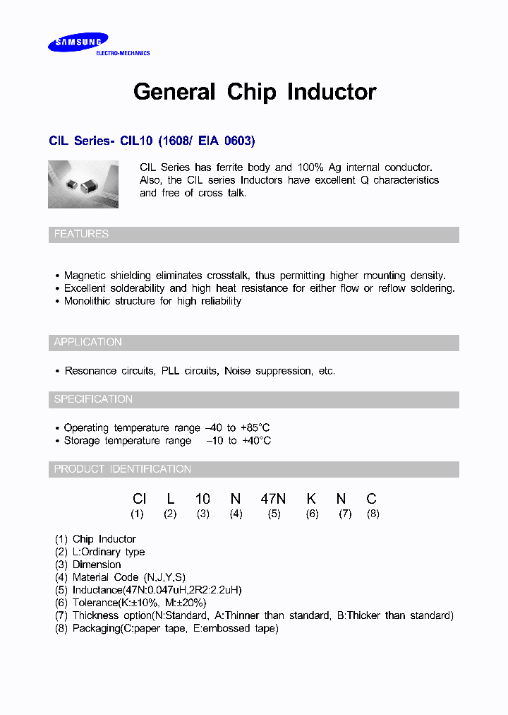 CIL10NR27KAC_6750106.PDF Datasheet