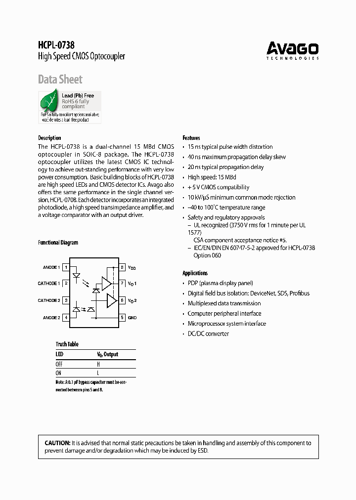 HCPL-0738-500E_6750559.PDF Datasheet