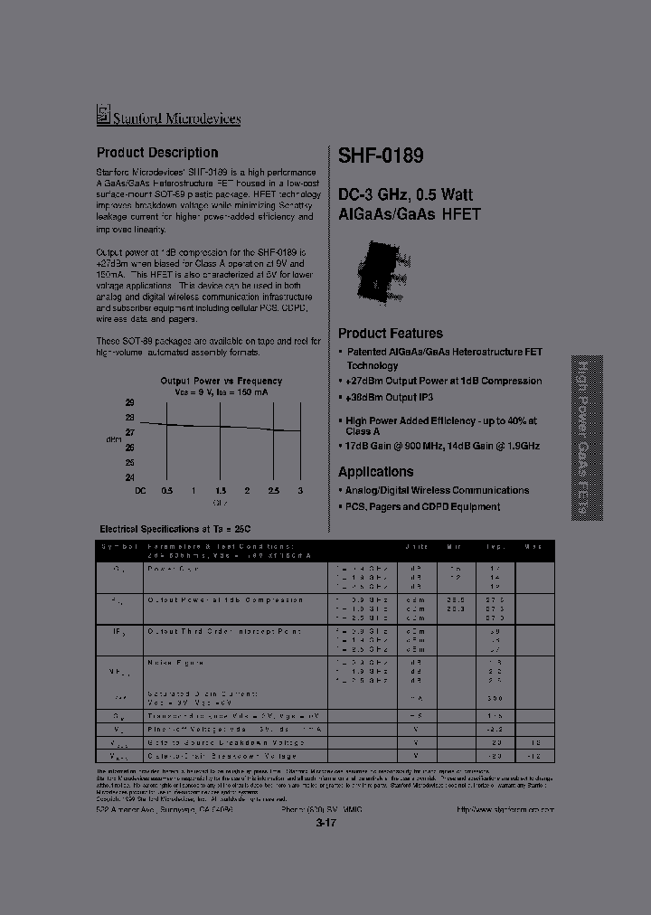 SHF-0189-TR1_6744293.PDF Datasheet