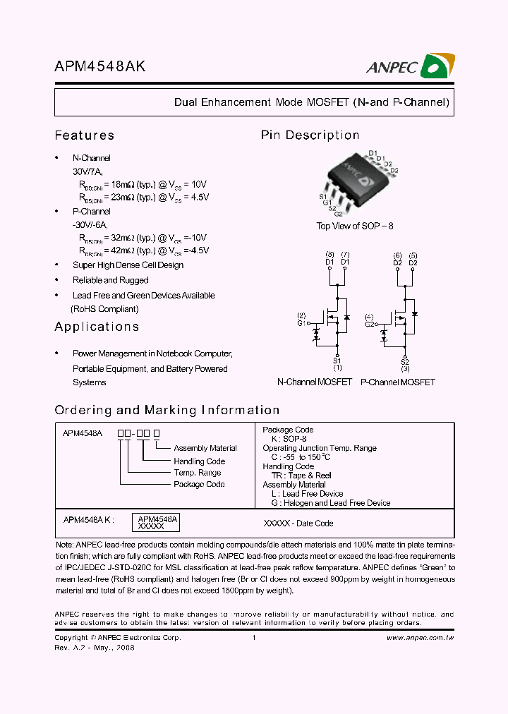 APM4548AKC-TRG_6751237.PDF Datasheet