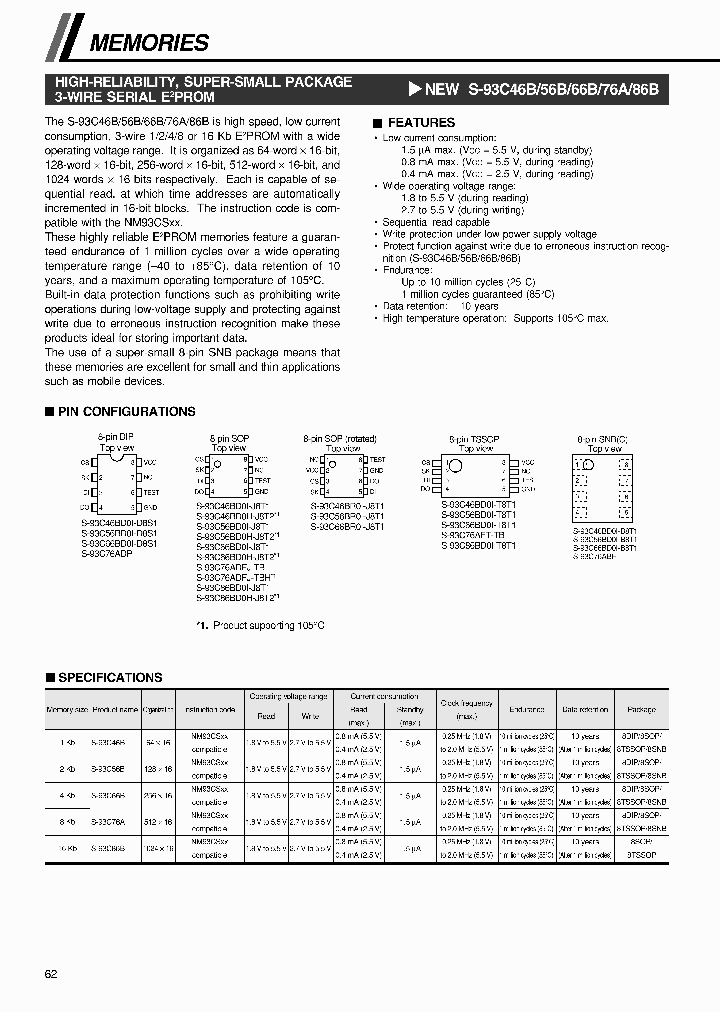S-93C86BD0H-J8T2_6753633.PDF Datasheet