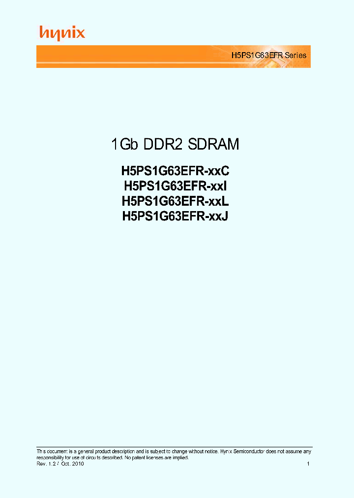 H5PS1G63EFR-C4I_6754422.PDF Datasheet