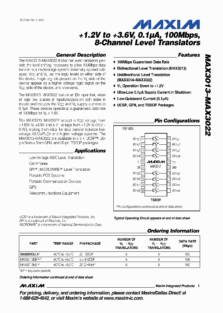 MAX3014EGP_6751671.PDF Datasheet