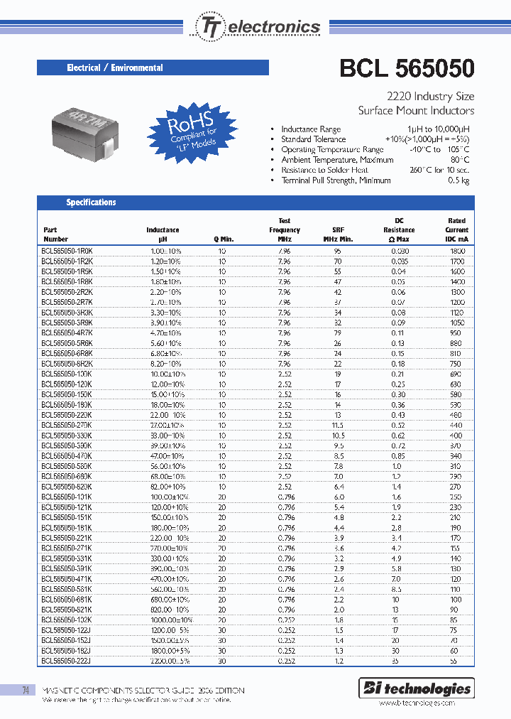 BCL565050330KLF_6755072.PDF Datasheet