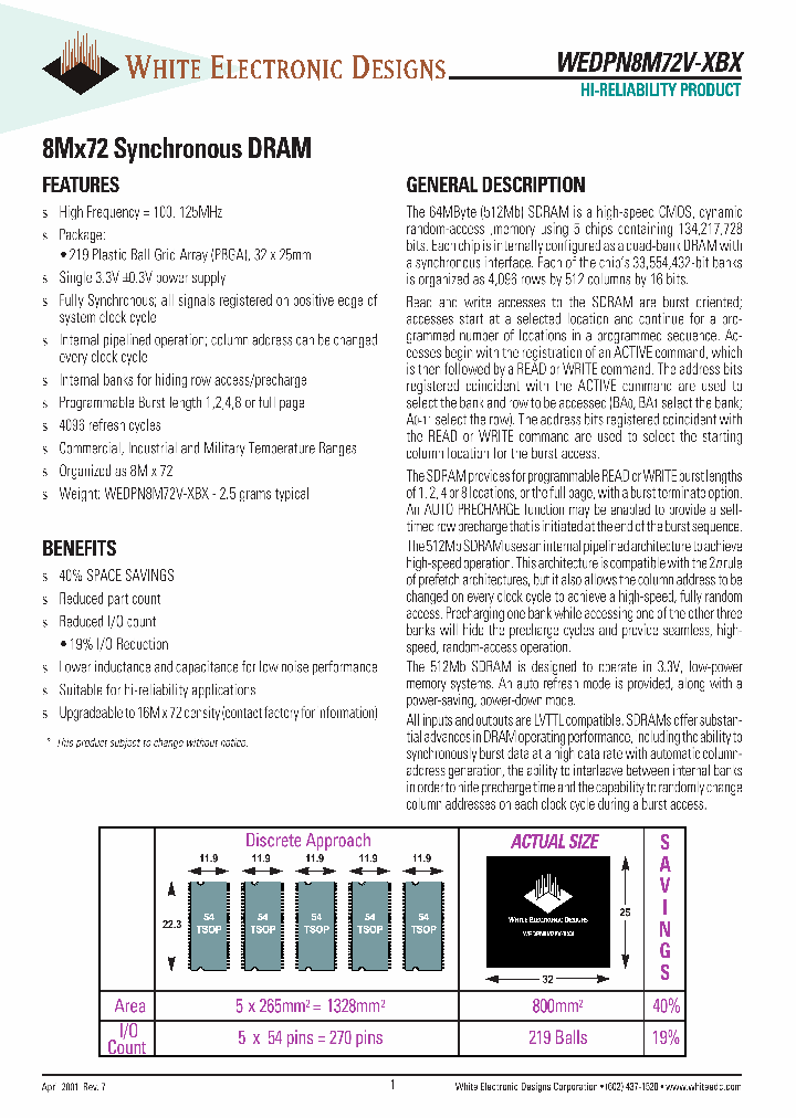 WEDPN8M72V-125BI_6757478.PDF Datasheet