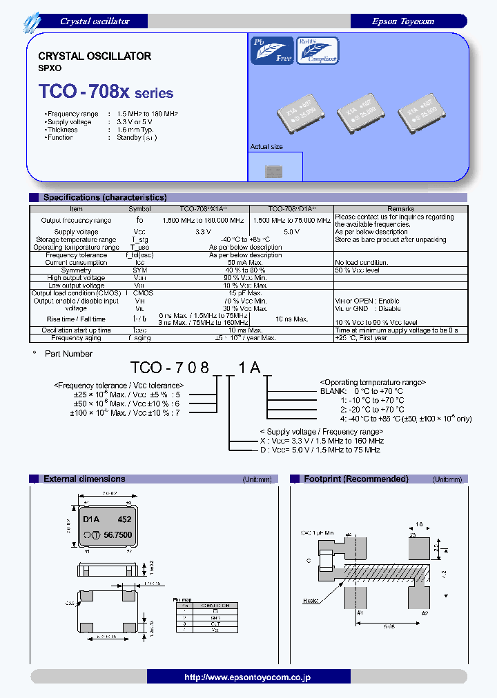TCO-7085D1A_6759314.PDF Datasheet