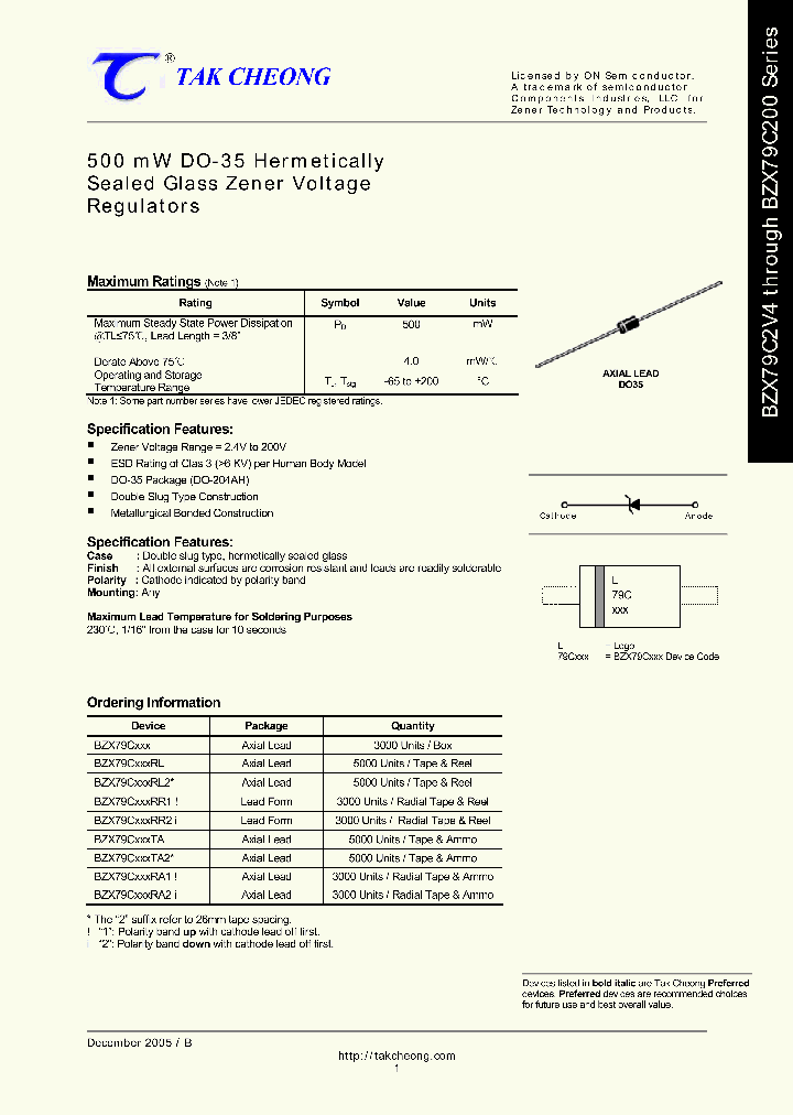 BZX79C51RL2_6759652.PDF Datasheet
