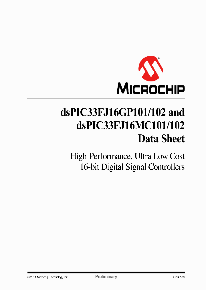 DSPIC33FJ16GP101-ISO_6759733.PDF Datasheet