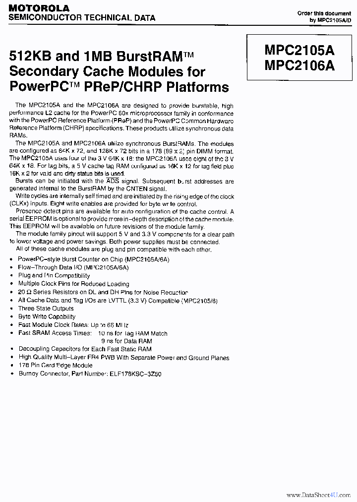 MCM2106A_6939251.PDF Datasheet
