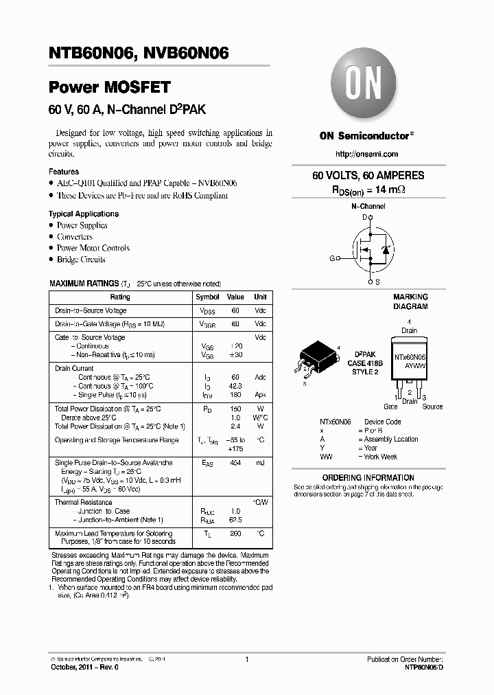 NVB60N06T4G_6939774.PDF Datasheet