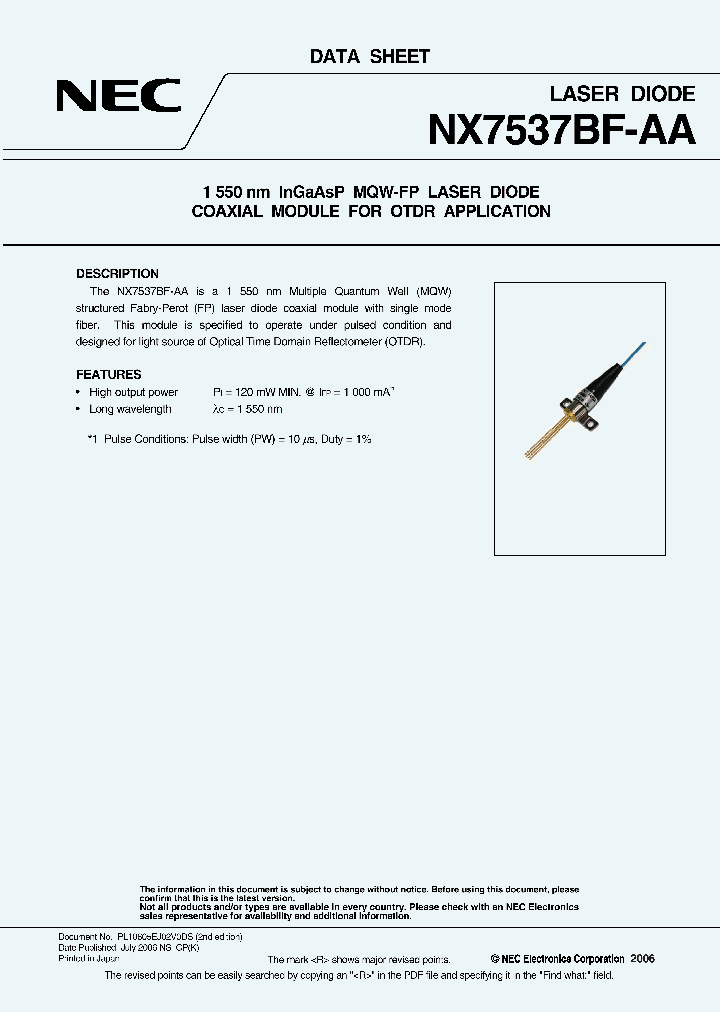 NX7537BF-AA_6763900.PDF Datasheet