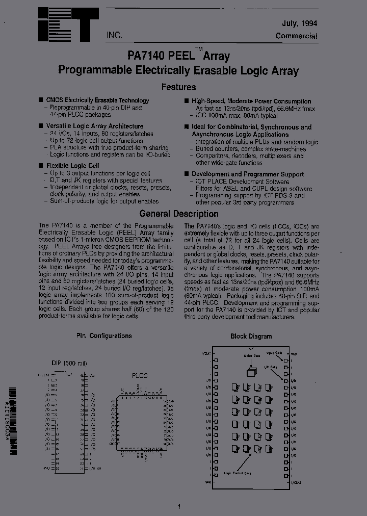 PA7140PLCC-20_6765837.PDF Datasheet