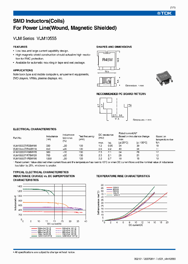 VLM10555T-1R2M100_6766227.PDF Datasheet