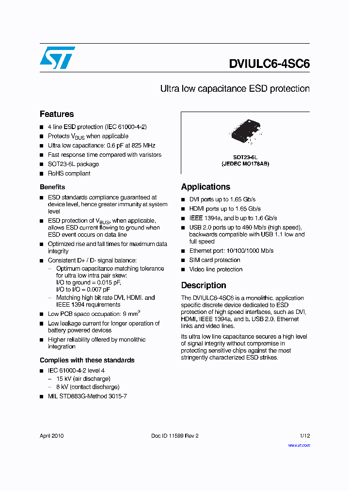 DVIULC6-4SC6_6773321.PDF Datasheet