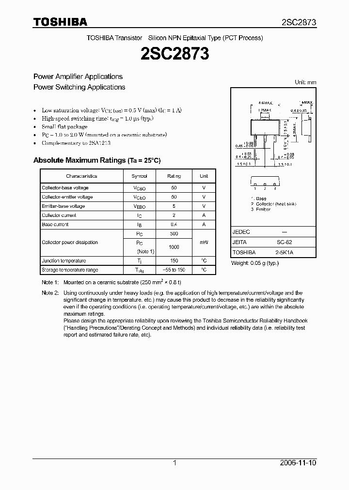 2SC2873-YF_6774313.PDF Datasheet