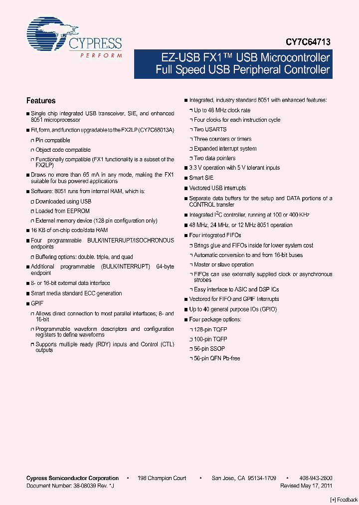 CY7C64713-56PVXC_6767389.PDF Datasheet