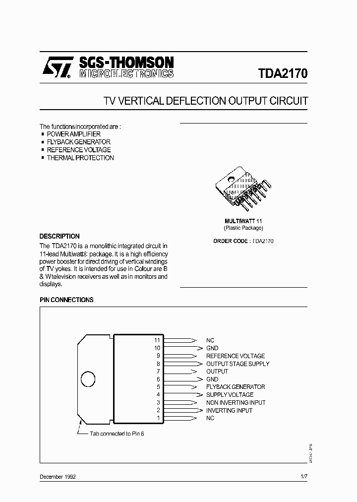 TDA2170_6942065.PDF Datasheet