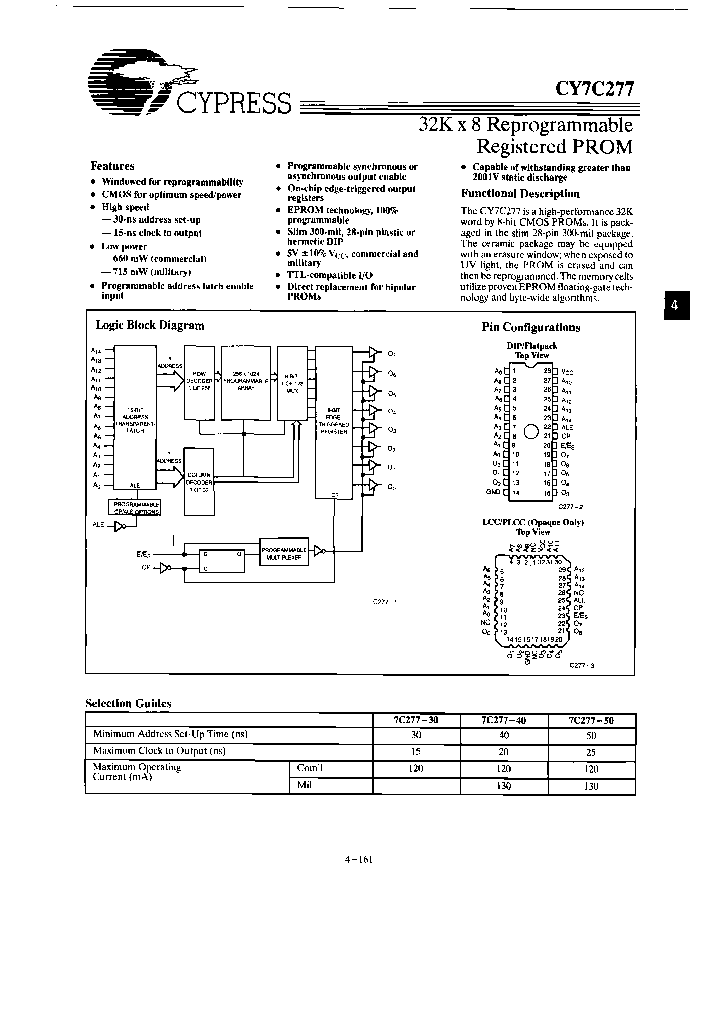 CY7C277-40PI_6778864.PDF Datasheet