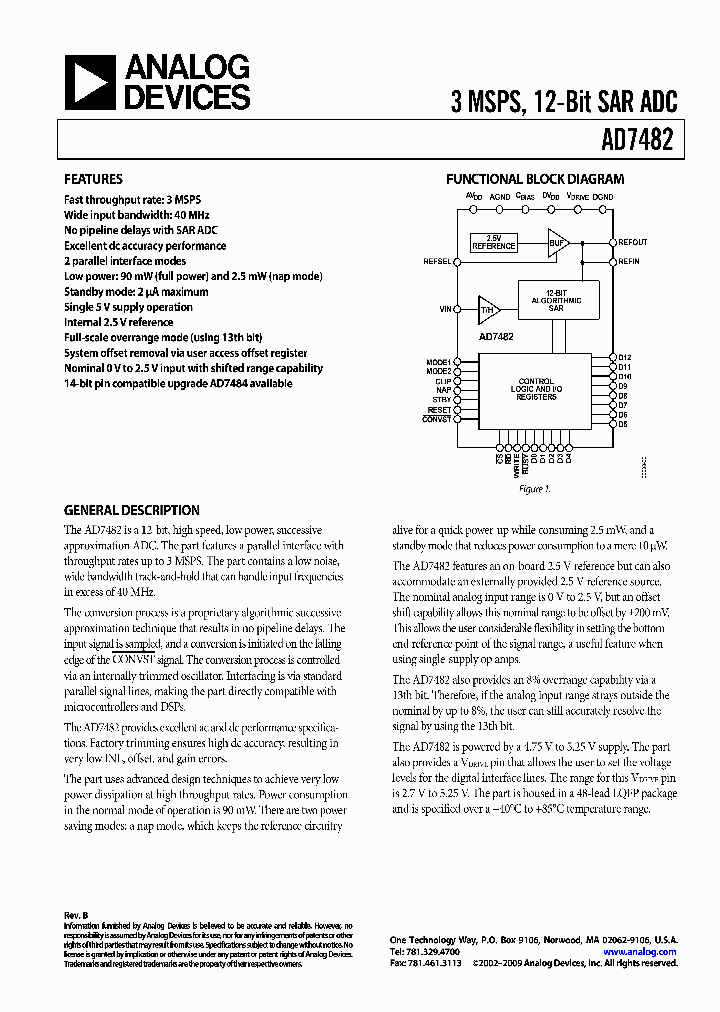 AD7482ASTZ_6778287.PDF Datasheet