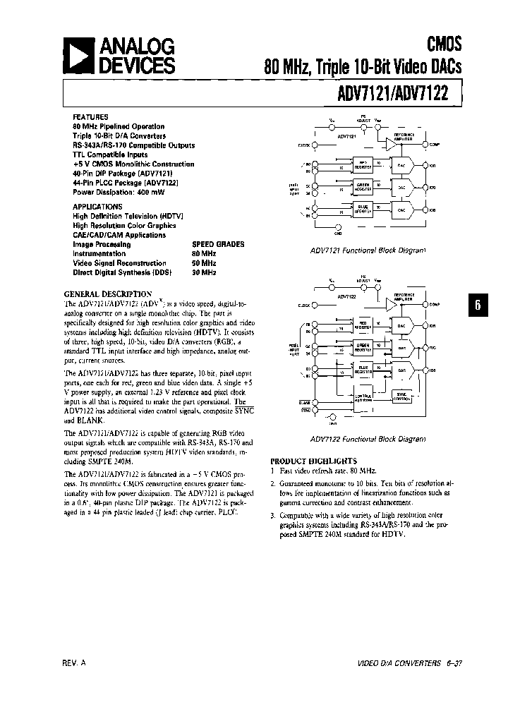 ADV7121JN30_6776439.PDF Datasheet