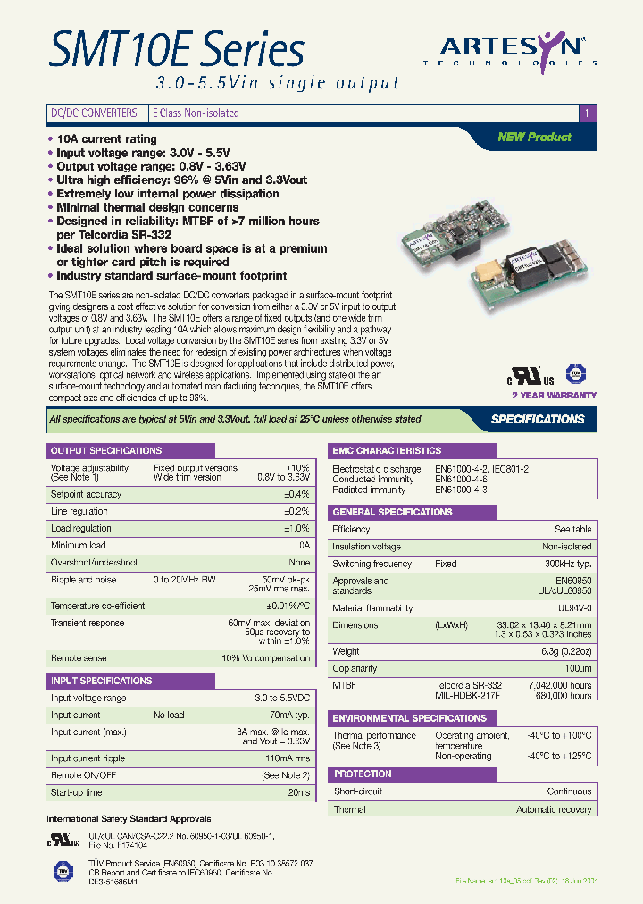 SMT10E-05W3V3_6781497.PDF Datasheet