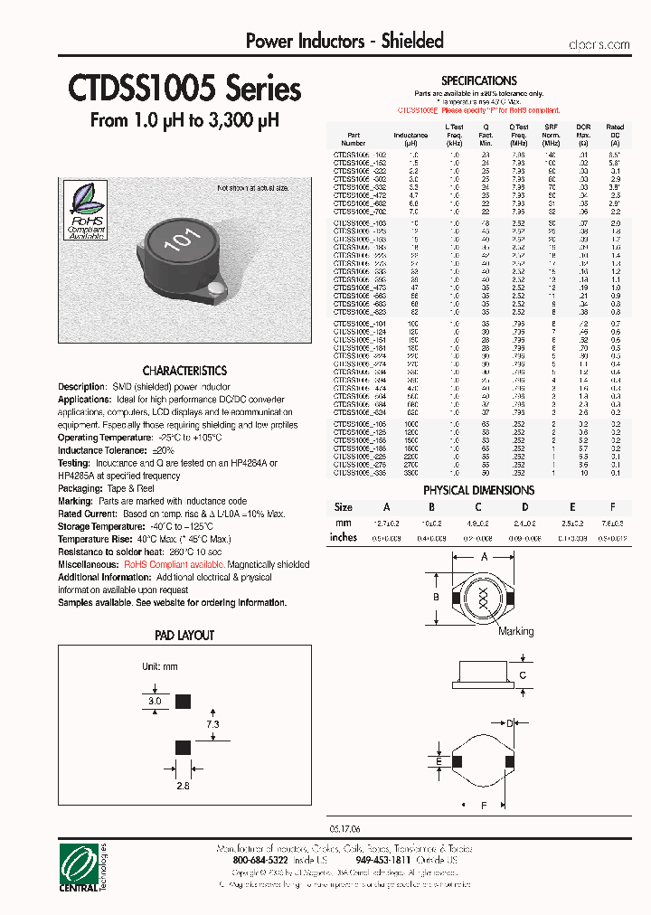 CTDSS1005-223_6783661.PDF Datasheet