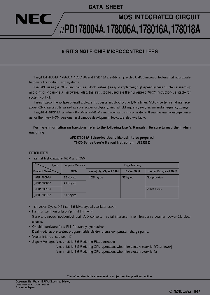 UPD178004AGC-XXX-3B9_6781998.PDF Datasheet