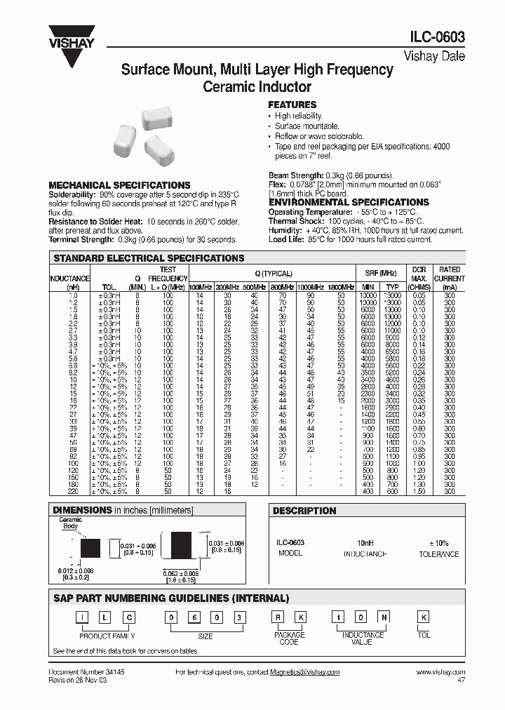 ILC-060310NH-03NH_6780411.PDF Datasheet