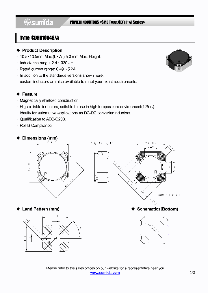 CDRH10D48ANP-271MB_6784984.PDF Datasheet