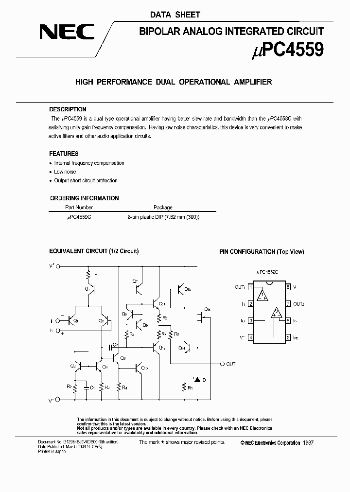 UPC4559C_6784770.PDF Datasheet