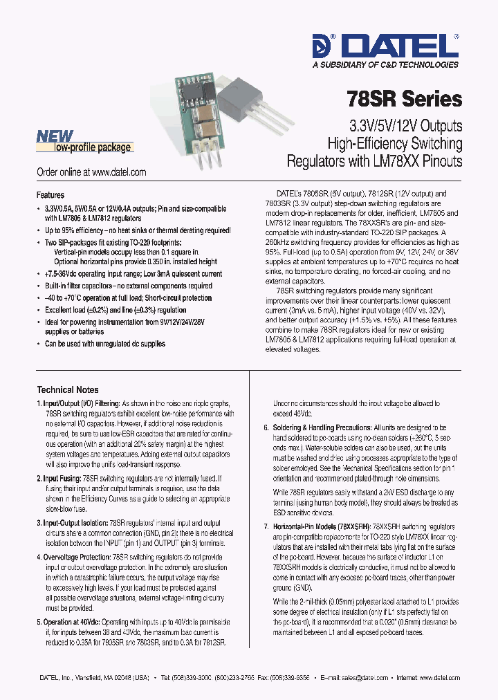 7805SR_6784794.PDF Datasheet