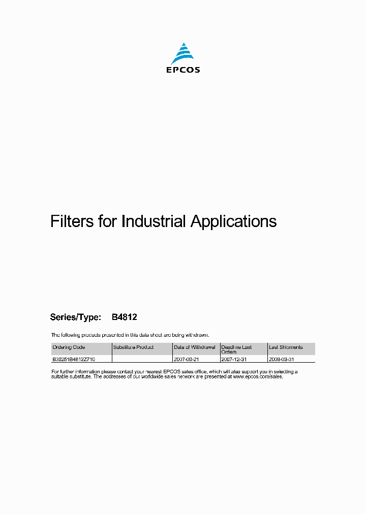 EPCOSAG-B39251-B4812-Z710_6785749.PDF Datasheet