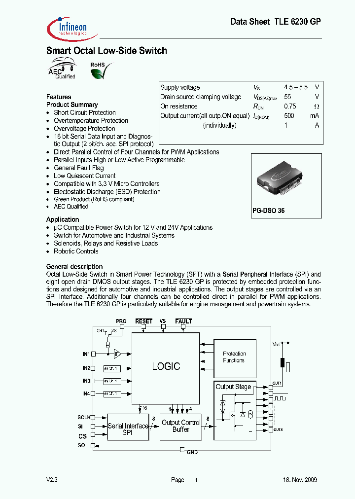 TLE6230GP_6781587.PDF Datasheet