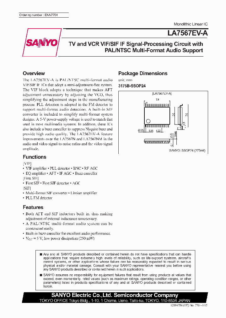 LA7567EV-A_6788553.PDF Datasheet