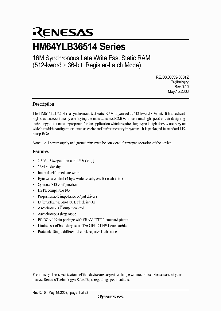 HM64YLB36514BP-6H_6789285.PDF Datasheet