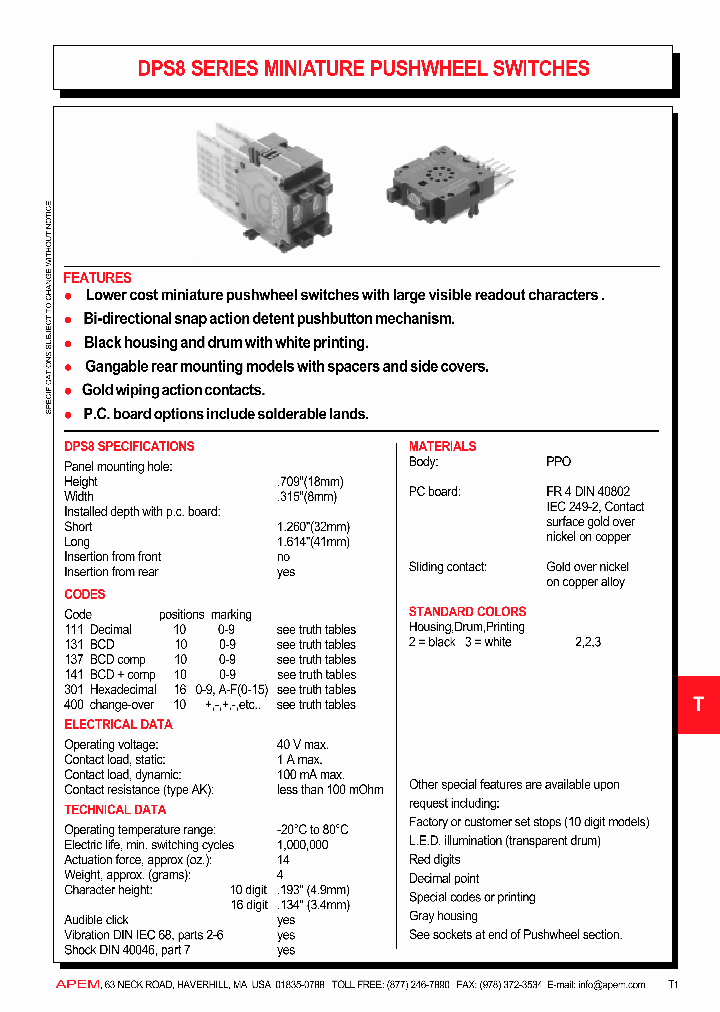 DPS8400AK2_6784740.PDF Datasheet