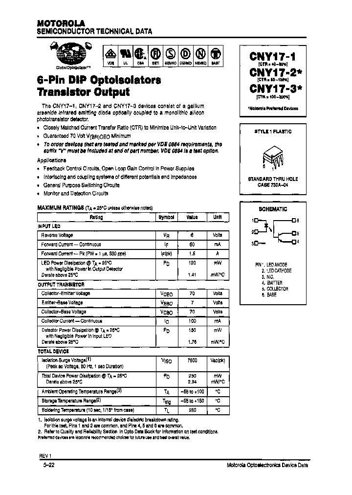 CNY17-1SR2V_6789177.PDF Datasheet