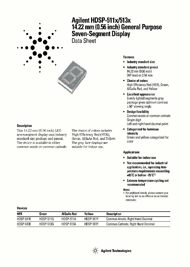 HDSP-511E-00000_6791691.PDF Datasheet