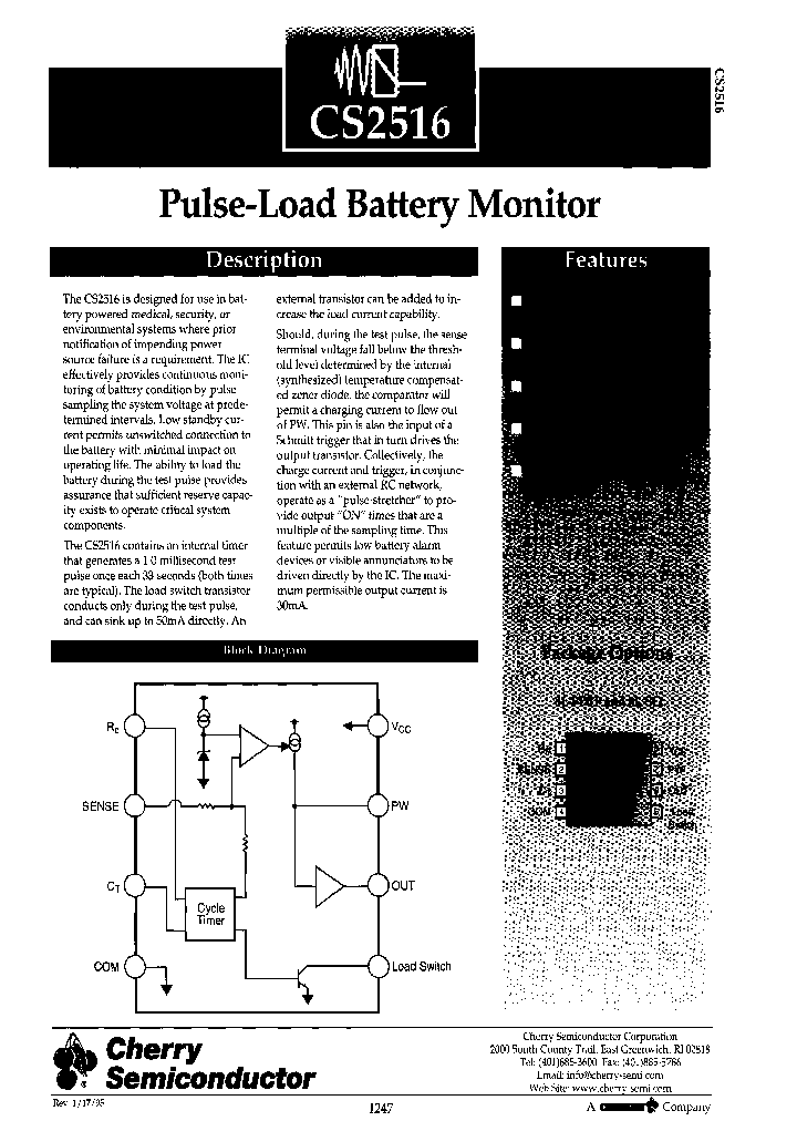 CS2516KDR8_6792199.PDF Datasheet