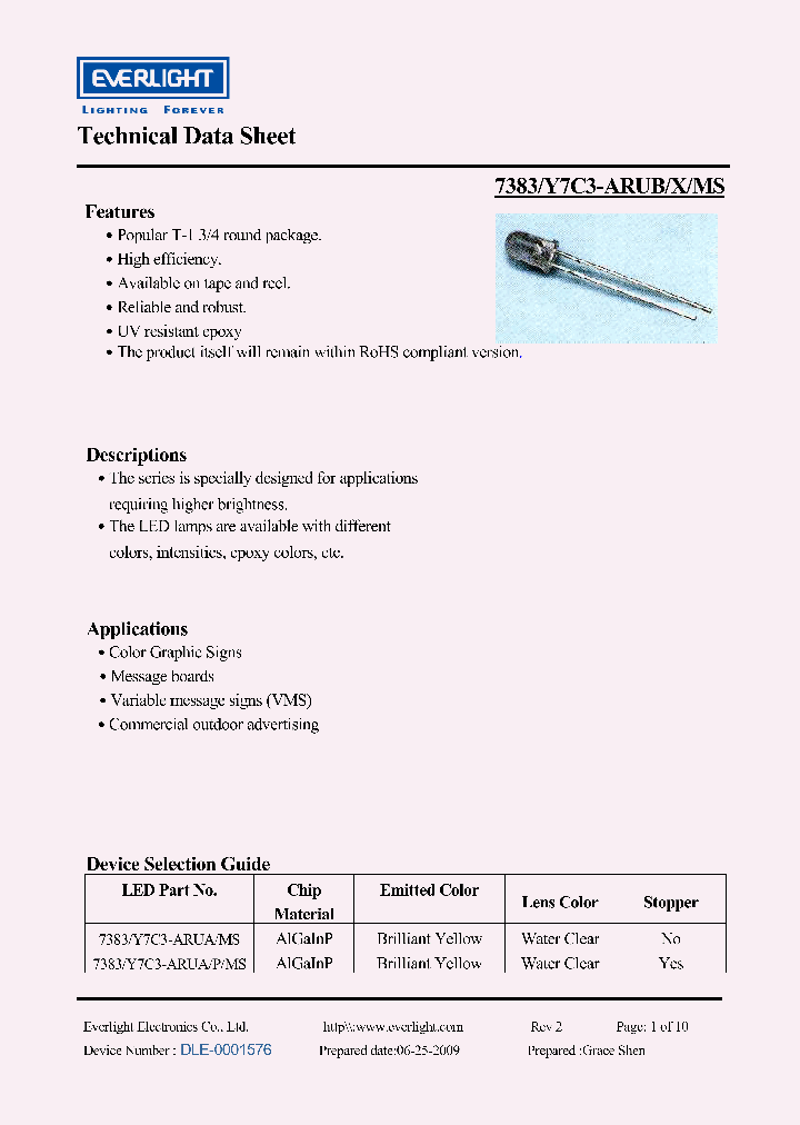 7383Y7C3-ARUAMS_6787911.PDF Datasheet